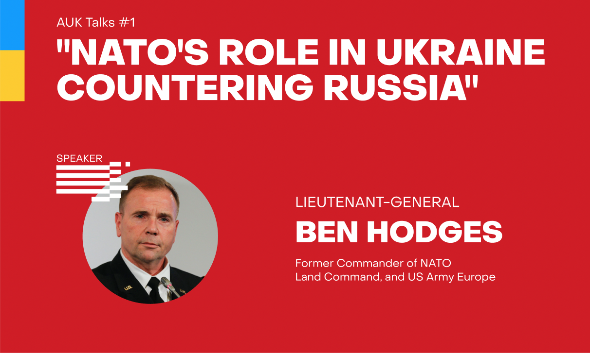 AUK Talks #1: NATO's role in Ukraine countering Russia