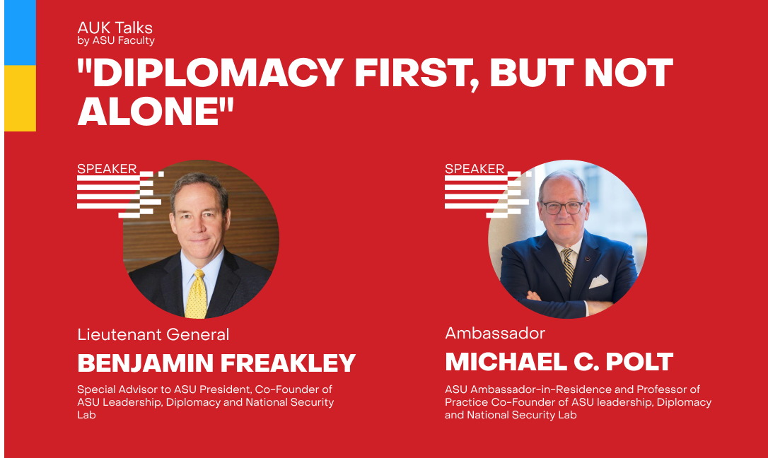 AUK Talks: Diplomacy First, But Not Alone