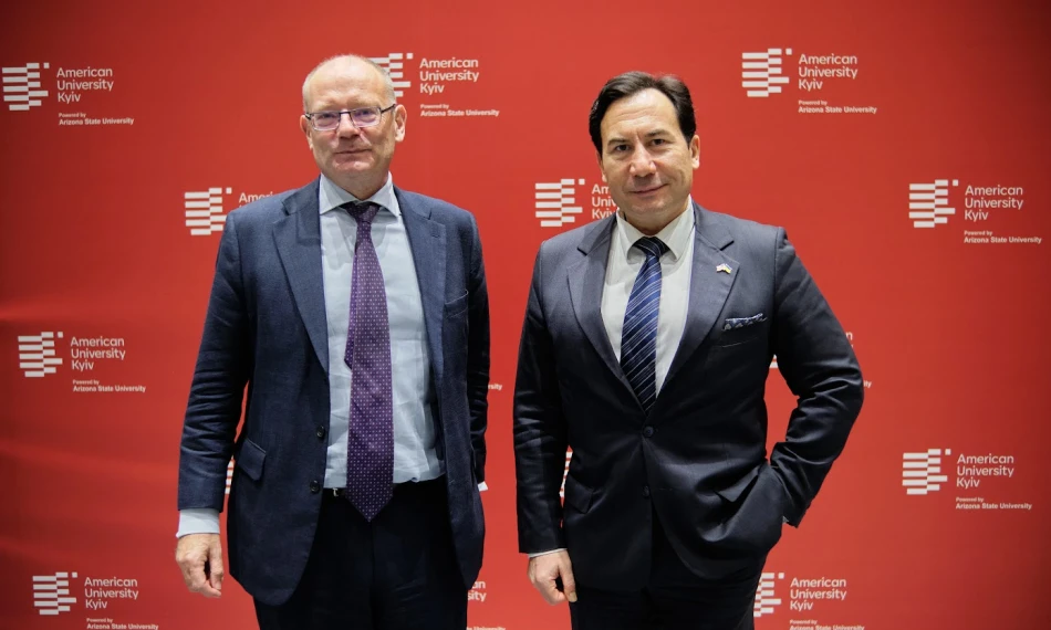 АЮК провів AUK Talks із Аланом Райлі, професором Коледжу Європи, членом Дорадчого комітету Енергетичного співтовариства (Відень) - linza.com.ua