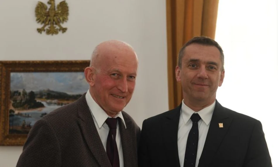 Відбулась зустріч ректора AЮK Яцека Лешкова з ректором Краківського технологічного університету (CUT) Анджеєм Шаратою - linza.com.ua