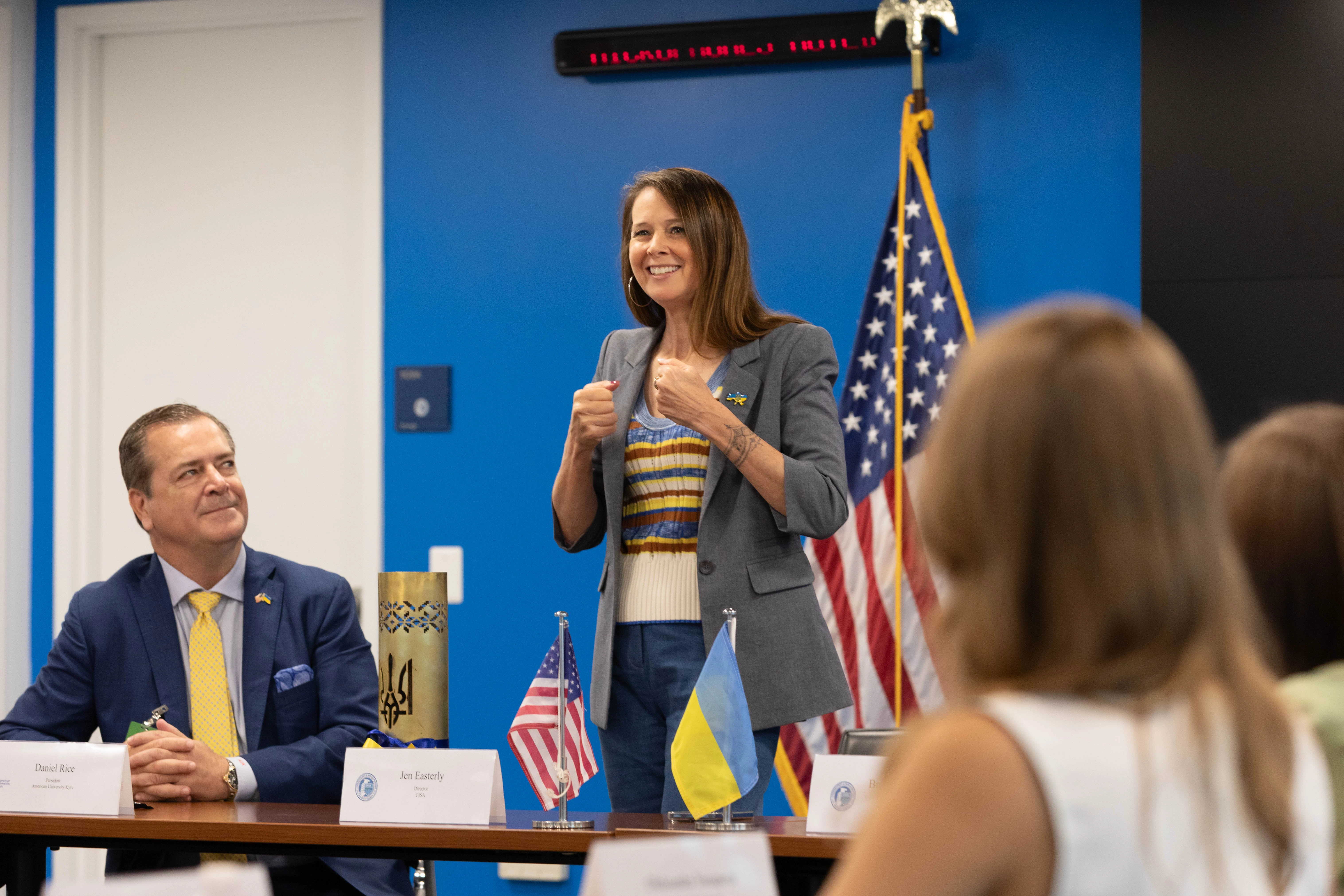 AUK interns visited the Cybersecurity and Infrastructure Security Agency (CISA) 