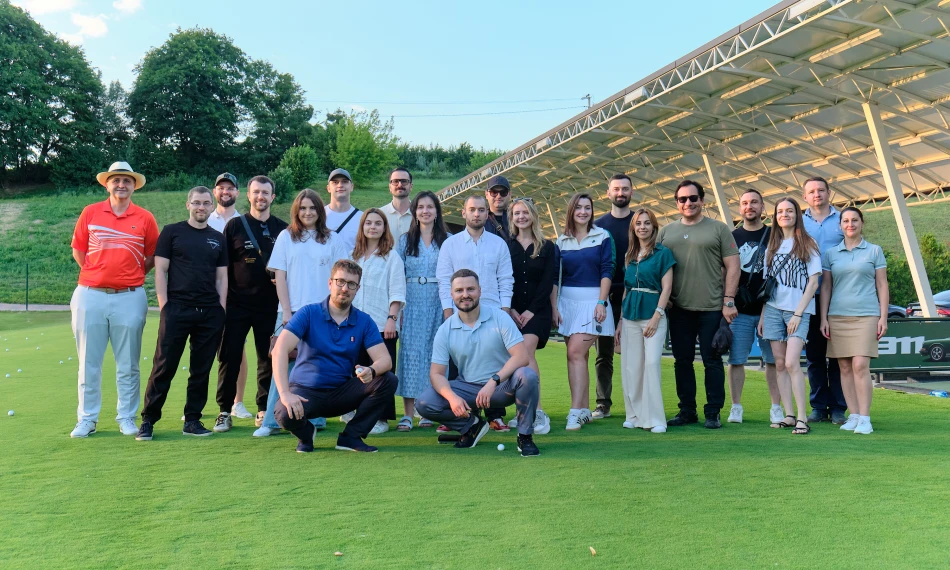 AUK Leadership, Strategy & Golf за участі Сергія Войцеховського, члена ради директорів BGV Group Management, студентів-магістрів та випускників-магістрів АЮК - linza.com.ua