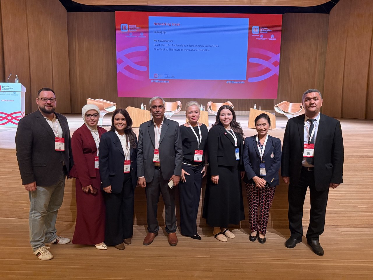 Оксана Ільєнко представила Амерікан Юніверсіті Київ на «THE Eurasia Universities Summit 2025» у Баку, Азербайджан - linza.com.ua