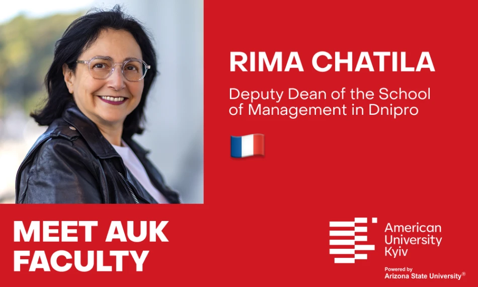 Academic News: Rima Chatila is joining the AUK team 