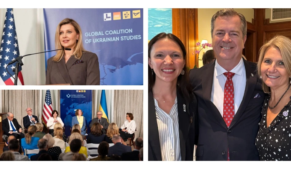 American University Kyiv President Dan Rice Participated in Meeting with President Volodymyr Zelenskyy and First Lady Olena Zelenska During UNGA Week 