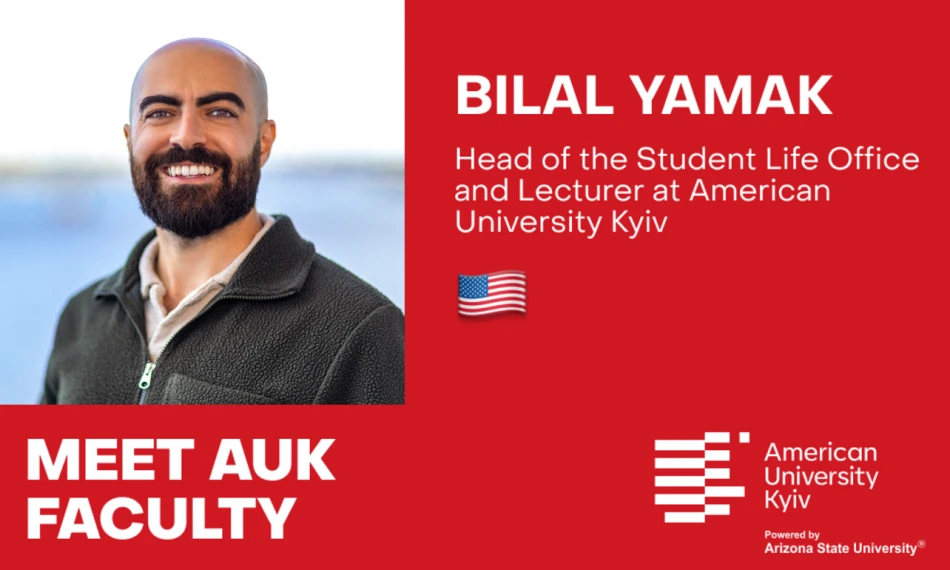 Academic News: Bilal Yamak joined the AUK team! 