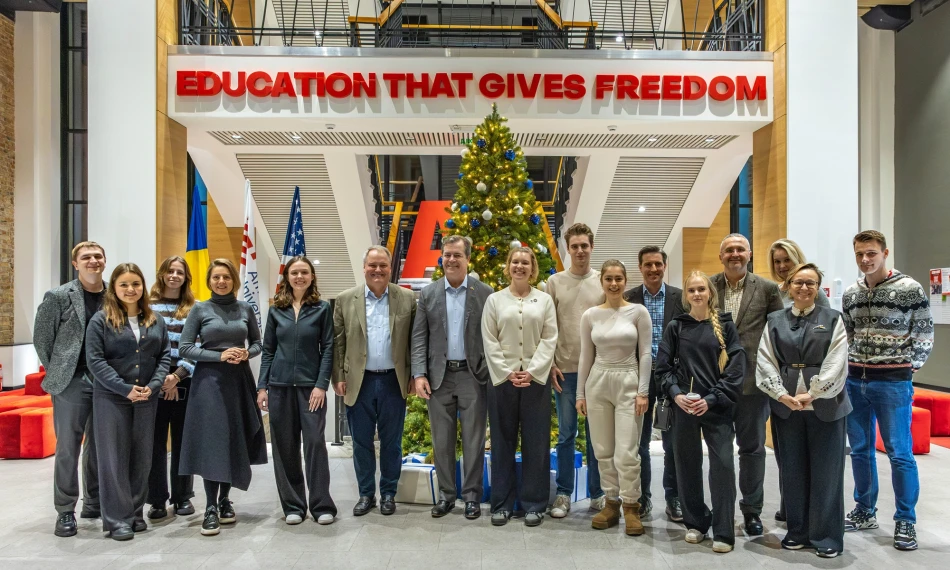 American University Kyiv hosted AUK Talks with Peter Gaudet 