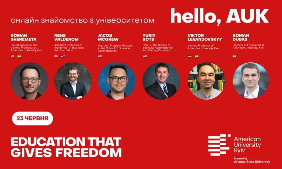 AUK invites all potential Bachelor students for the “hello, AUK” online sessions 