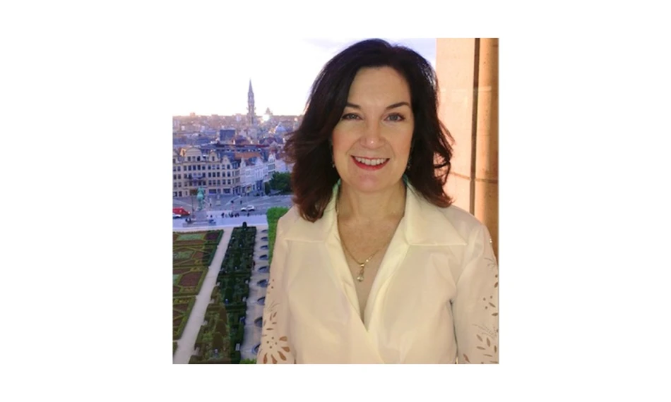 Students from AUK’s Global Management program participated in a keynote discussion with Theresa Fallon 