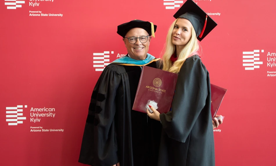 From theory to practical insights: the story and learning experience of our graduate Ahniia Rozumna - auk.edu.ua